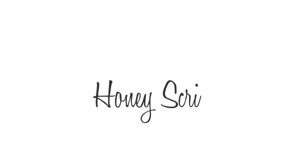 Honey Script font thumb